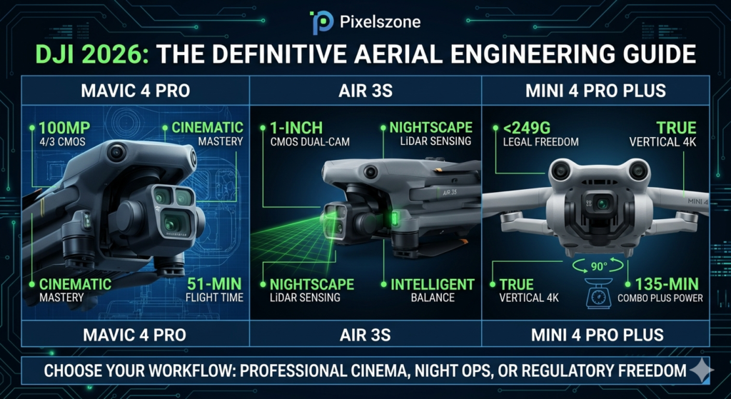 dji 2026 engineering guide mavic air mini drone comparison